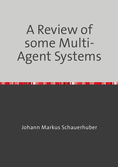 'Cover von A Review of some Multi-Agent Systems'-Cover