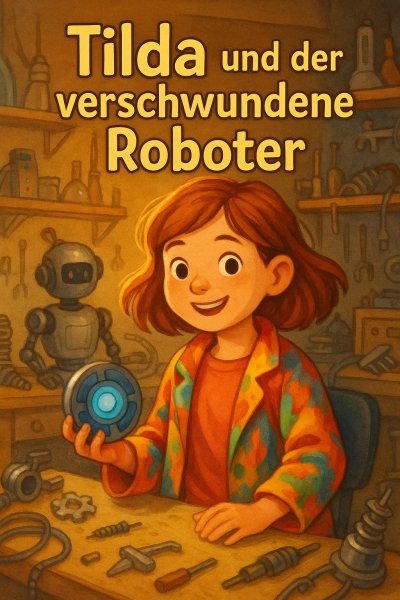 'Cover von Tilda und der verschwundene Roboter'-Cover