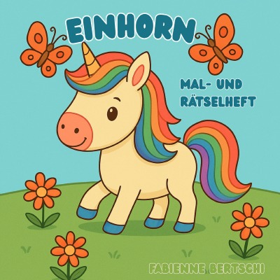 'Cover von Einhorn – Mal- und Rätselheft'-Cover