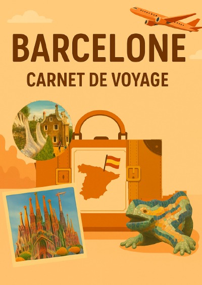 'Cover von Barcelona Carnet de voyage'-Cover