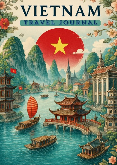 'Cover von Vietnam Travel Journal'-Cover
