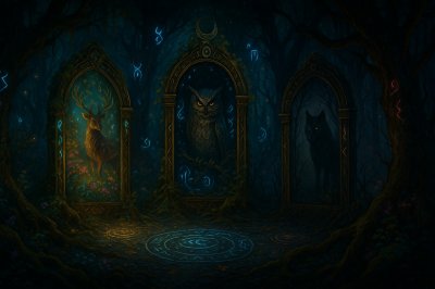 'Cover von The three Mirrors'-Cover