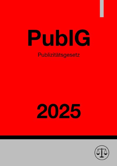 'Cover von Publizitätsgesetz – PublG 2025'-Cover