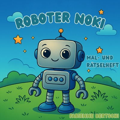 'Cover von Roboter Noki – Mal- und Rätselheft'-Cover