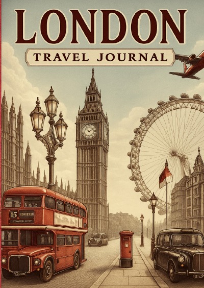 'Cover von London Travel Journal'-Cover