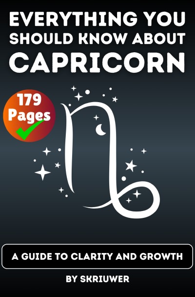 'Cover von The Capricorn Book: Everything You Should Know About Capricorns'-Cover