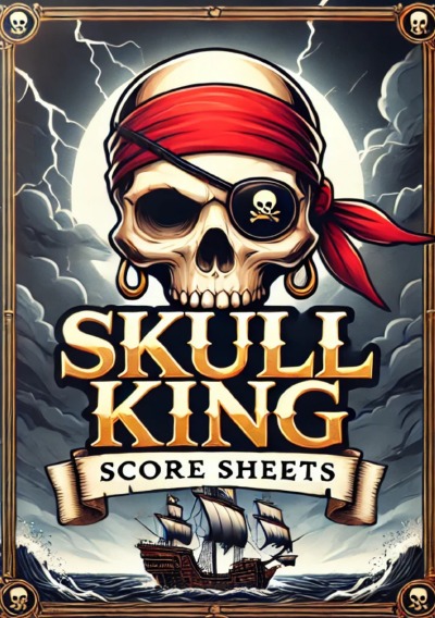 'Cover von Skull King Score sheets'-Cover