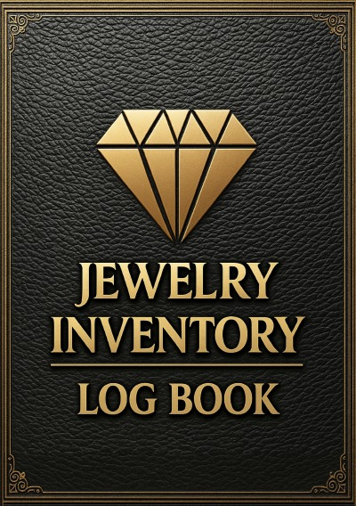 'Cover von Jewelry Inventory log book'-Cover