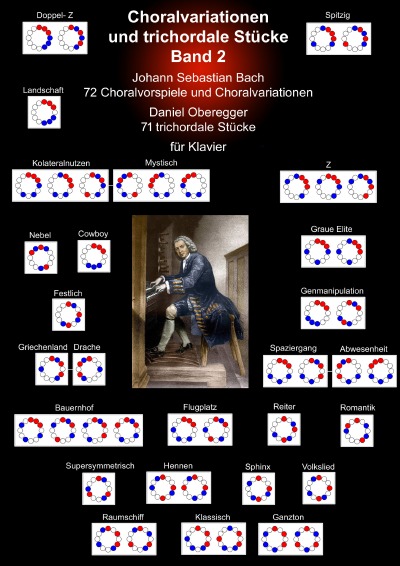 'Cover von Choralvariationen und trichordale Stücke Band 2'-Cover