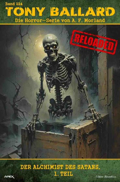 'Cover von Tony Ballard – Reloaded, Band 224: Der Alchimist des Satans, 1. Teil'-Cover