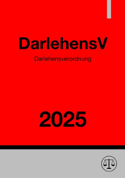 'Cover von Darlehensverordnung – DarlehensV 2025'-Cover