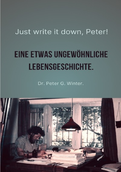 'Cover von Just write it down, Peter!'-Cover