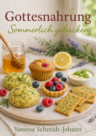 'Cover von Gottesnahrung – Sommerlich gebacken: Natürliches Backvergnügen für heiße Tage'-Cover