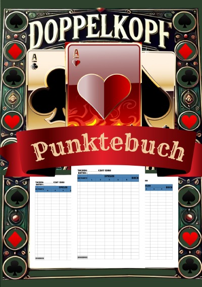'Cover von Doppelkopf Punkteheft'-Cover