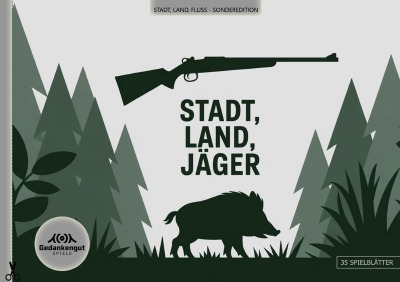 'Cover von Stadt, Land, Jäger'-Cover