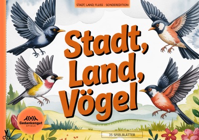 'Cover von Stadt, Land, Vögel'-Cover