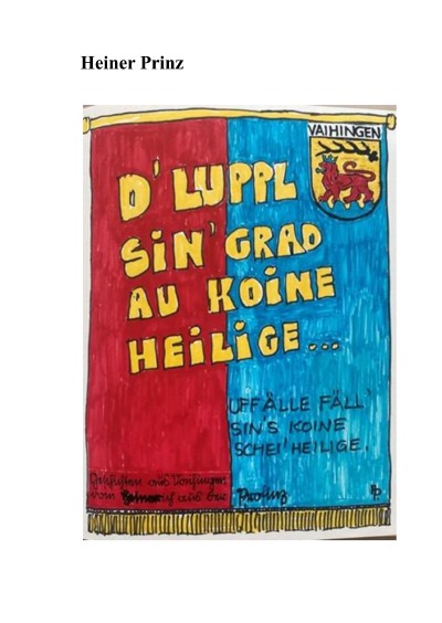 'Cover von D´Luppl sind grad au koine Heilige'-Cover