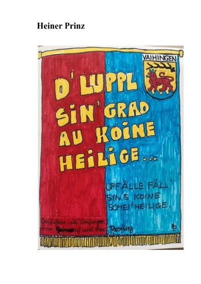 'Cover von D´Luppl sind grad au koine Heilige'-Cover