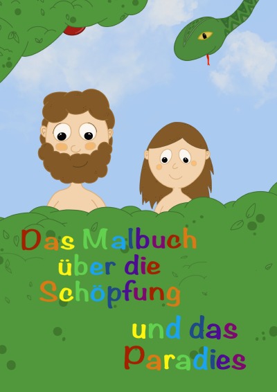 'Cover von Das Malbuch über die Schöpfung'-Cover