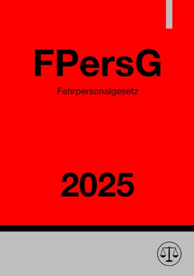 'Cover von Fahrpersonalgesetz – FPersG 2025'-Cover