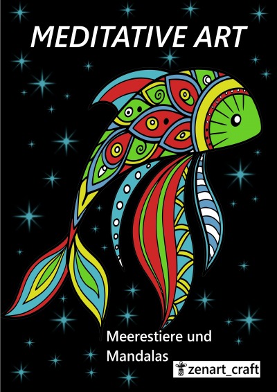 'Cover von Meerestiere und Mandalas -Meditative Art'-Cover