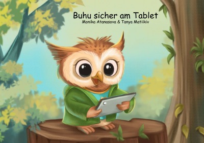'Cover von Buhu sicher am Tablet'-Cover