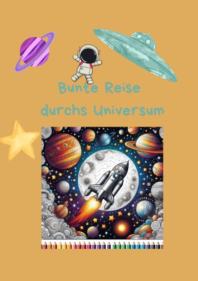 'Cover von Bunte Reise  durchs Universum'-Cover