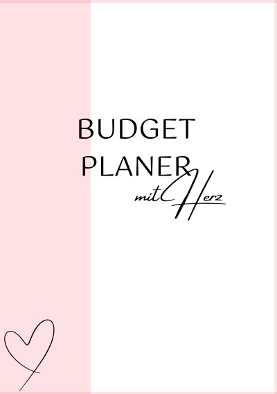 'Cover von Budgetplaner mit Herz'-Cover