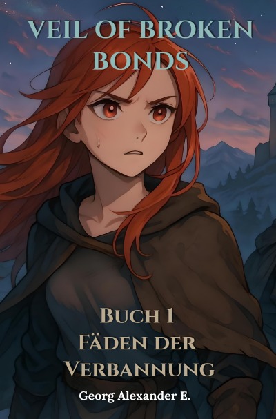'Cover von Veil of Broken Bonds: Buch 1 – Fäden der Verbannung'-Cover