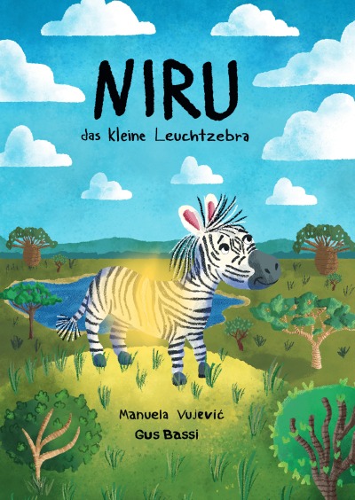 'Cover von Niru das kleine Leuchtzebra'-Cover