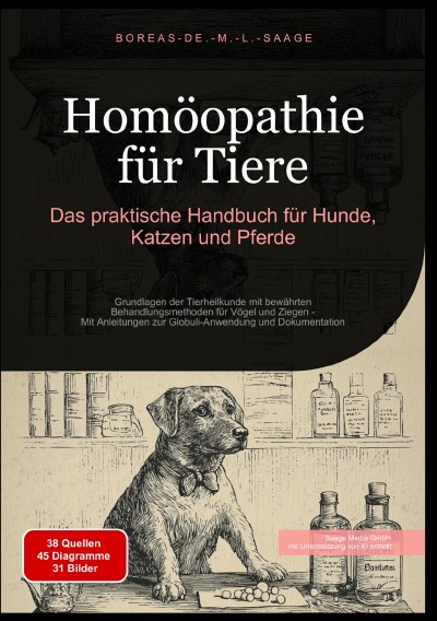 'Cover von Homöopathie für Tiere: Das praktische Handbuch für Hunde, Katzen und Pferde'-Cover
