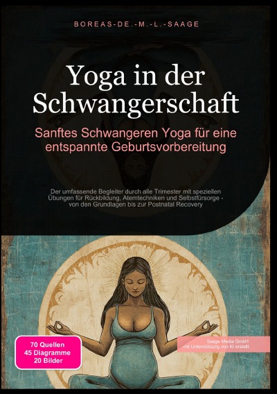 'Cover von Yoga in der Schwangerschaft: Sanftes Schwangeren Yoga für eine entspannte Geburtsvorbereitung'-Cover