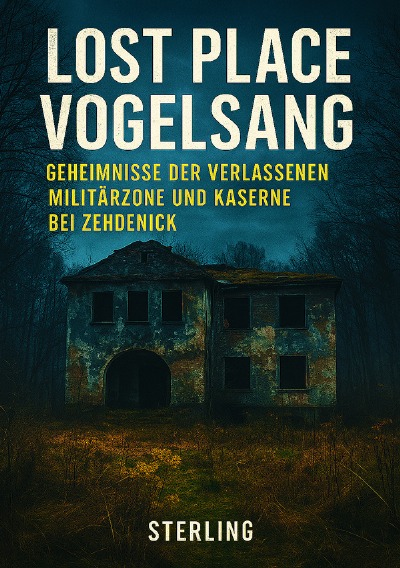 'Cover von Lost Place Vogelsang I Geheimnisse der verlassenen Militärzone und Kaserne bei Zehdenick'-Cover