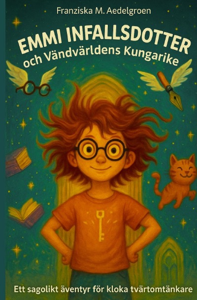 'Cover von Emmi Infallsdotter och Vändvärldens Kungarike'-Cover