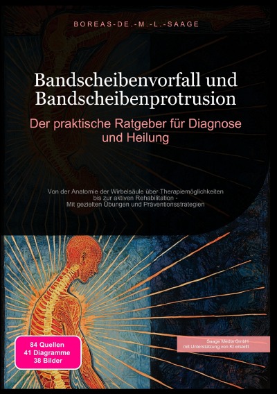 'Cover von Bandscheibenvorfall und Bandscheibenprotrusion: Der praktische Ratgeber für Diagnose und Heilung'-Cover