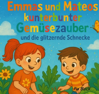 'Cover von Emmas und Mateos kunterbunter Gartenzauber'-Cover