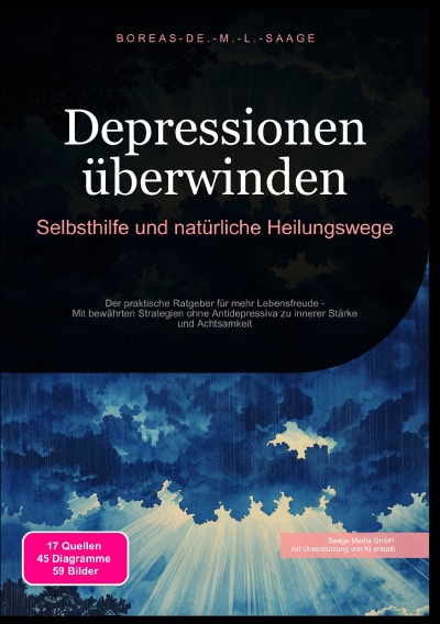 'Cover von Depressionen überwinden: Selbsthilfe und natürliche Heilungswege'-Cover