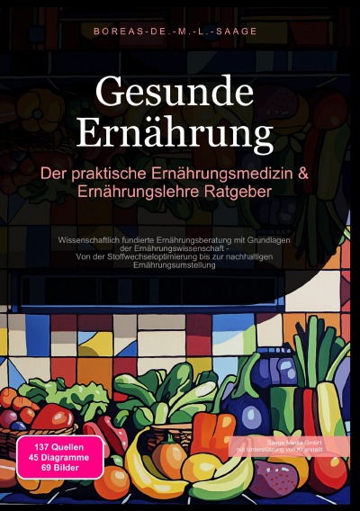 'Cover von Gesunde Ernährung: Der praktische Ernährungsmedizin & Ernährungslehre Ratgeber'-Cover