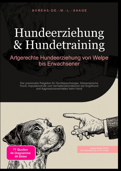 'Cover von Hundeerziehung & Hundetraining: Artgerechte Hundeerziehung von Welpe bis Erwachsener'-Cover