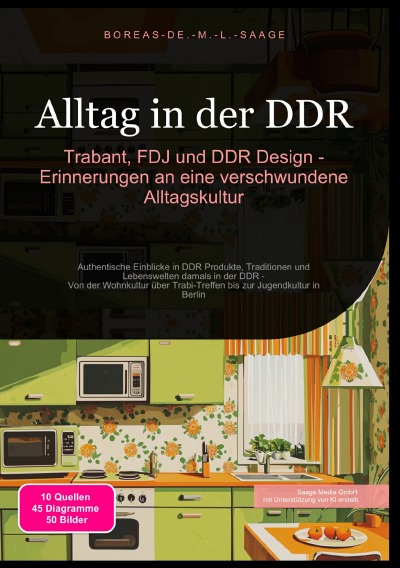 'Cover von Alltag in der DDR: Trabant, FDJ und DDR Design – Erinnerungen an eine verschwundene Alltagskultur'-Cover