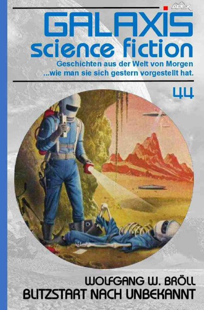 'Cover von Galaxis Science Fiction, Band 44: Blitzstart nach Unbekannt'-Cover