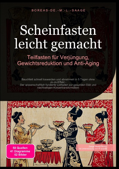'Cover von Scheinfasten leicht gemacht: Teilfasten für Verjüngung, Gewichtsreduktion und Anti-Aging'-Cover