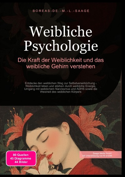 'Cover von Weibliche Psychologie: Die Kraft der Weiblichkeit und das weibliche Gehirn verstehen'-Cover
