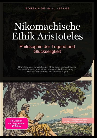 'Cover von Nikomachische Ethik Aristoteles: Philosophie der Tugend und Glückseligkeit'-Cover