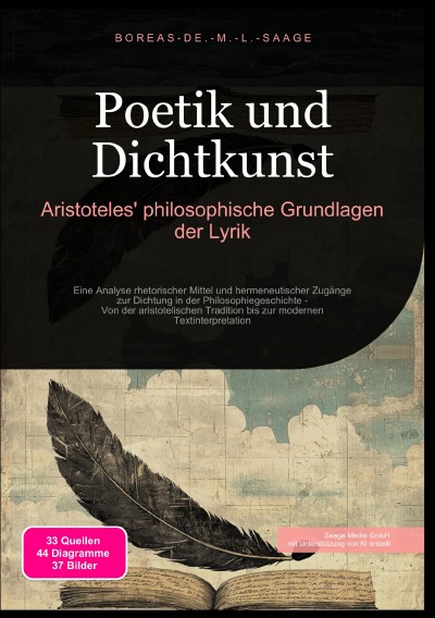 'Cover von Poetik und Dichtkunst: Aristoteles‘ philosophische Grundlagen der Lyrik'-Cover