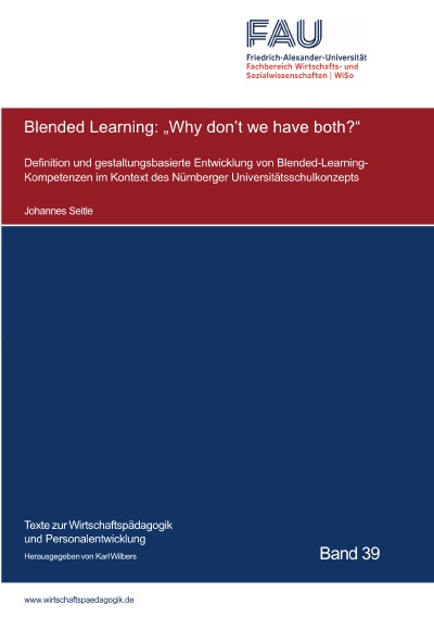 'Cover von Blended Learning: „Why don’t we have both?“'-Cover