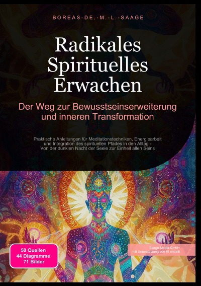 'Cover von Radikales Spirituelles Erwachen: Der Weg zur Bewusstseinserweiterung und inneren Transformation'-Cover