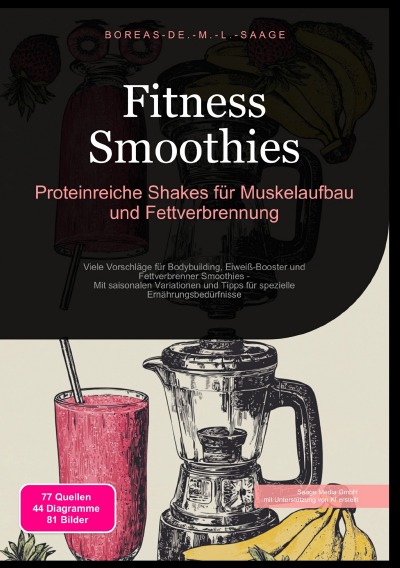 'Cover von Fitness Smoothies: Proteinreiche Shakes für Muskelaufbau und Fettverbrennung'-Cover