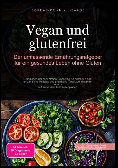 'Cover von Vegan und glutenfrei: Der umfassende Ernährungsratgeber für ein gesundes Leben ohne Gluten'-Cover