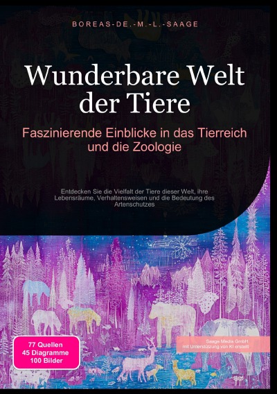 'Cover von Wunderbare Welt der Tiere: Faszinierende Einblicke in das Tierreich und die Zoologie'-Cover